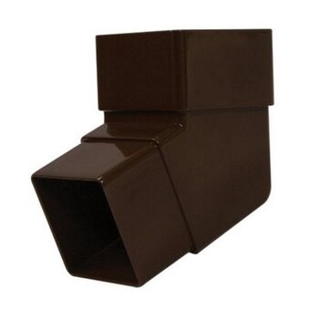 Čtvercový ohyb hnědý