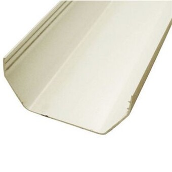 Čtvercový okap 2 metry bílý