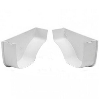 Okapový vnitřní doraz bílý pravý