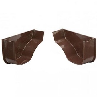 Okapový vnitřní doraz hnědý levý