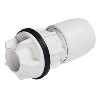 Přímá spojka 15mm s maticí a podložkou