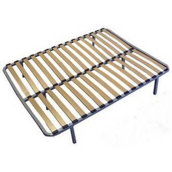 Rám s pevnými nohami dvoulůžko 180cm x 135 cm