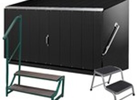 Schůdky a úložné prostory